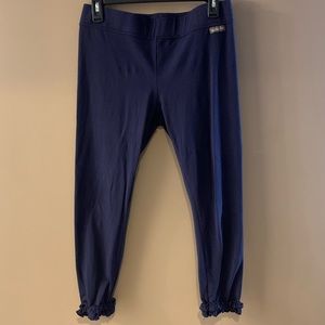 Matilda Jane Navy Blue ruffle legging